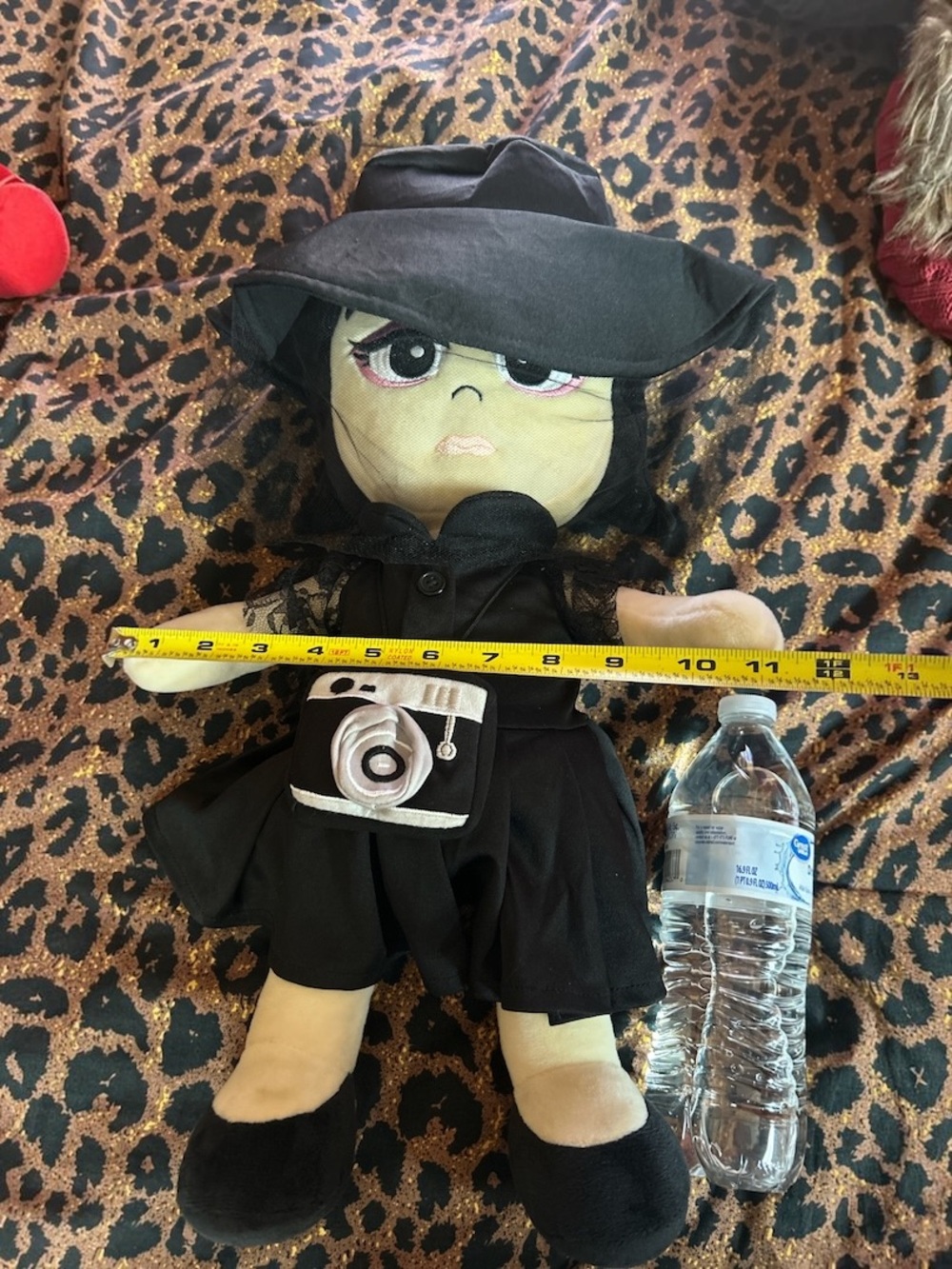 Beetlejuice Lydia Deetz Plush Dolls Set of 2 Funko Spirit Halloween Red Black - Picture 4 of 11